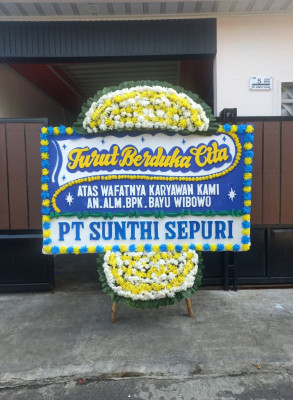 Papan Bunga Duka di Ciuyah